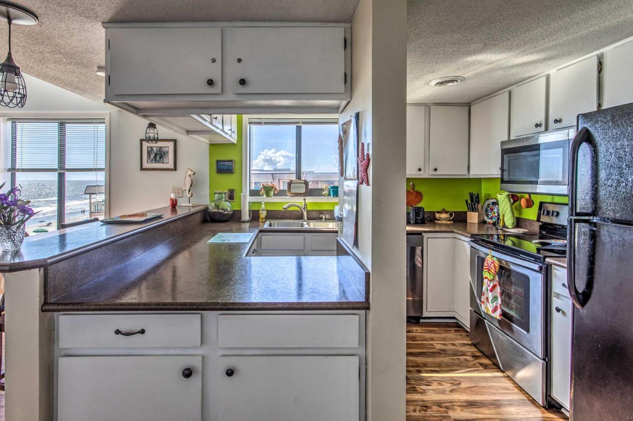 Beach Lovers Haven Oceanfront Condo With Pool! マートルビーチ エクステリア 写真