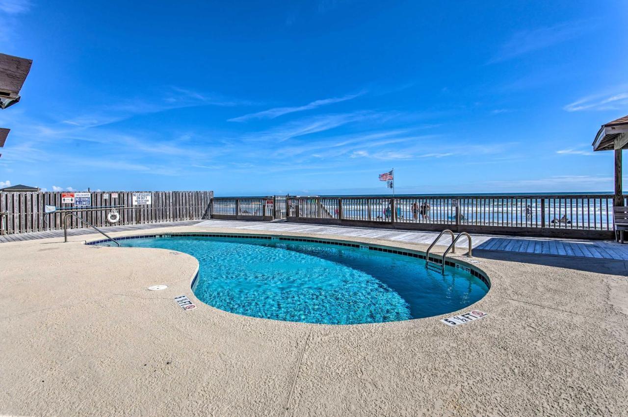 Beach Lovers Haven Oceanfront Condo With Pool! マートルビーチ エクステリア 写真