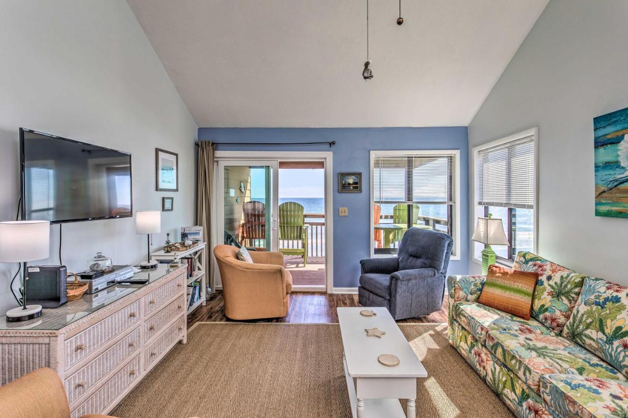 Beach Lovers Haven Oceanfront Condo With Pool! マートルビーチ エクステリア 写真